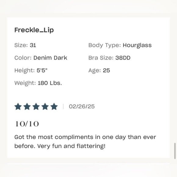 NWT Size 33 Tall (Waist 20.25") - The Adi Tuxedo Mid-Rise Flare Jeans by Pilcro - Picture 6 of 16